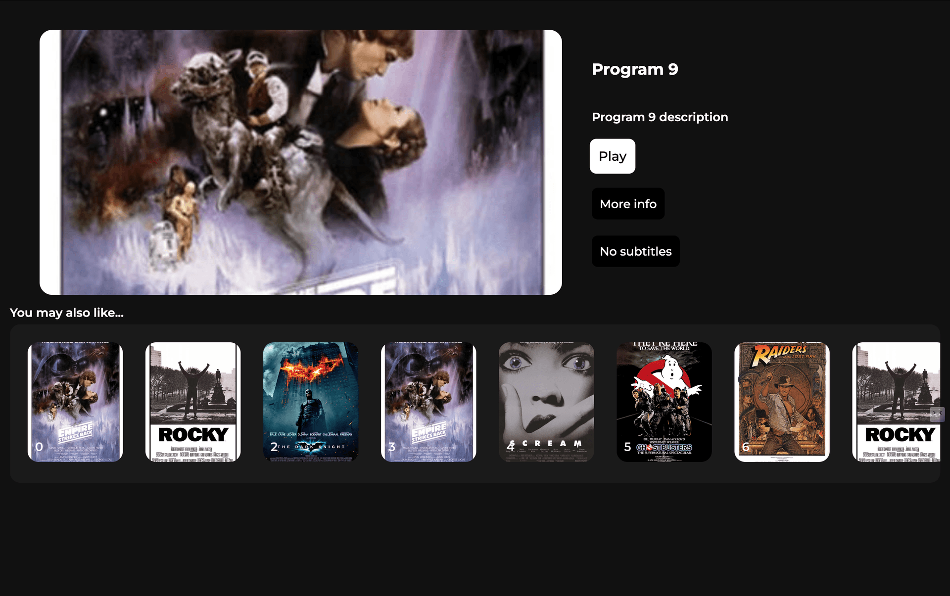 Lighthouse Growth TV Interface - Content Discovery